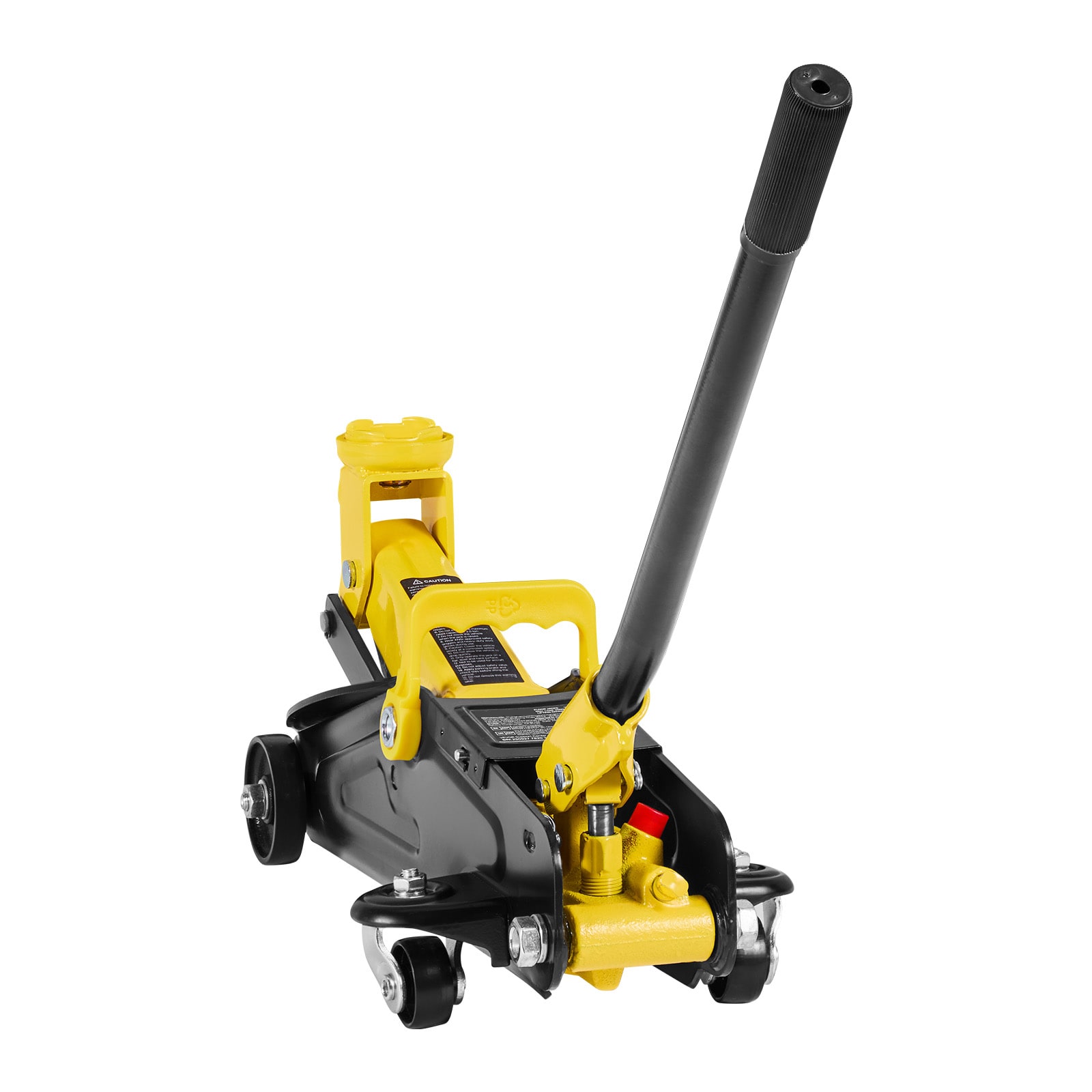 Low Profile Hydraulic Trolley Floor Jack With Support Stands_voghion.com
